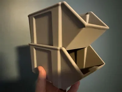 Heavy-Duty Stackable Storage Bins | No Supports!