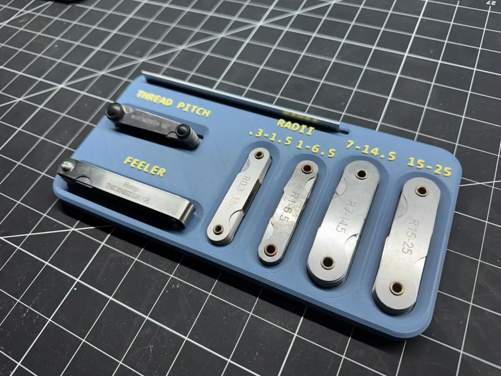 Gridfinity Gauge Tools Tray - Free 3D Print Model - MakerWorld
