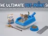 Multi-plate printing, supports needed