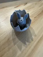Bunny included in egg - Single print - no AMS