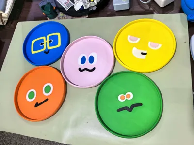Mayday five-ball version tray, teasing material
