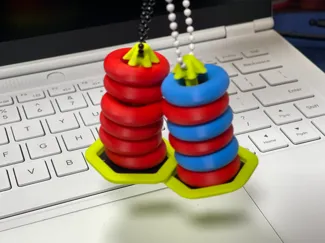 VEX High Stakes MobileGoal Keychain