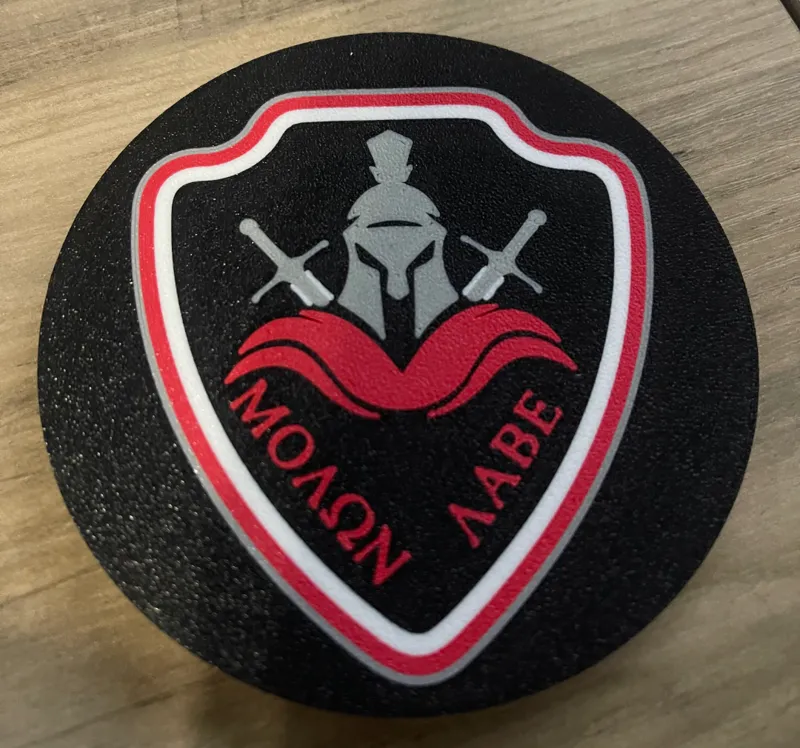 Molon Labe coasters