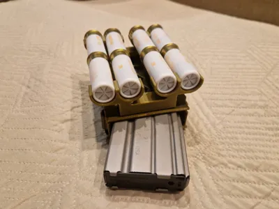 belt-mounted for a 12/70 shotgun - adapter AR15