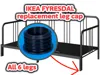 PLA - IKEA FYRESDAL Bed Tube End Cap Repair