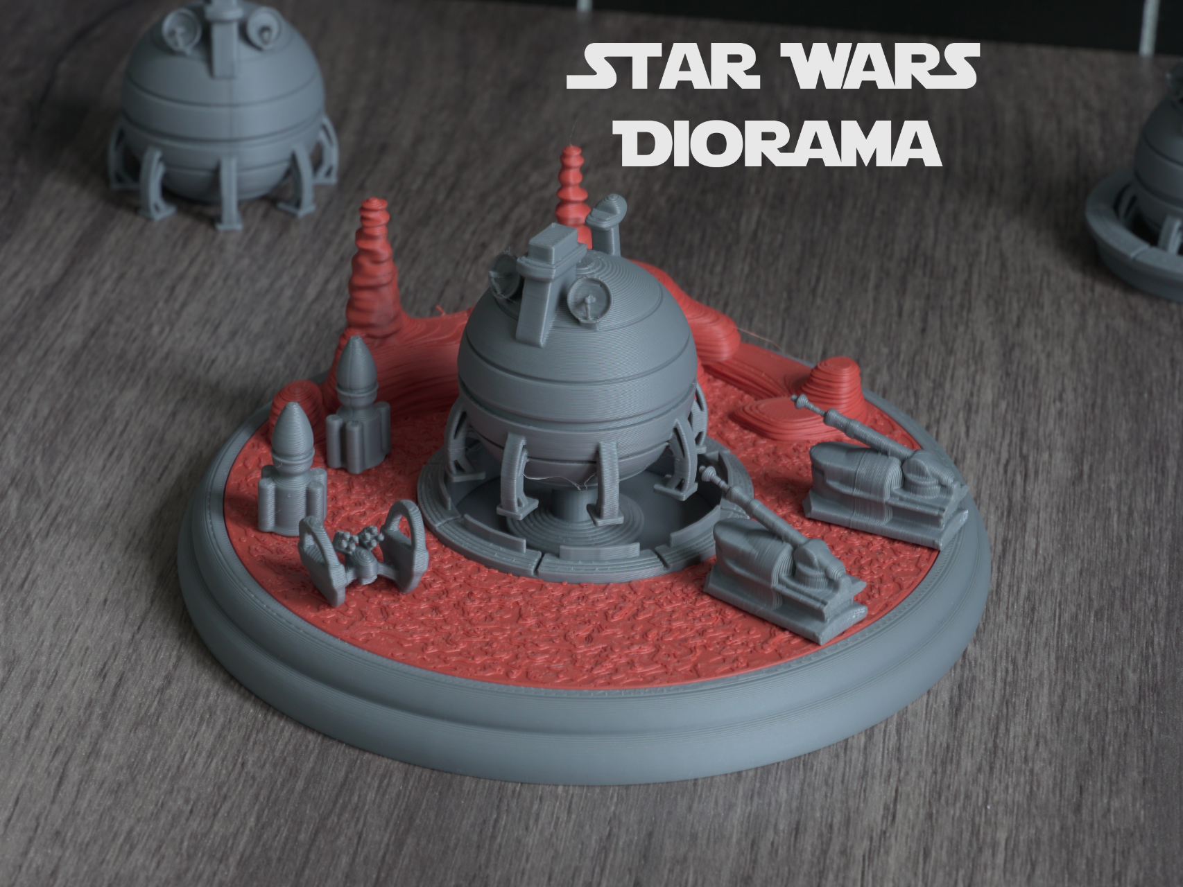 Battle of Geonosis Diorama