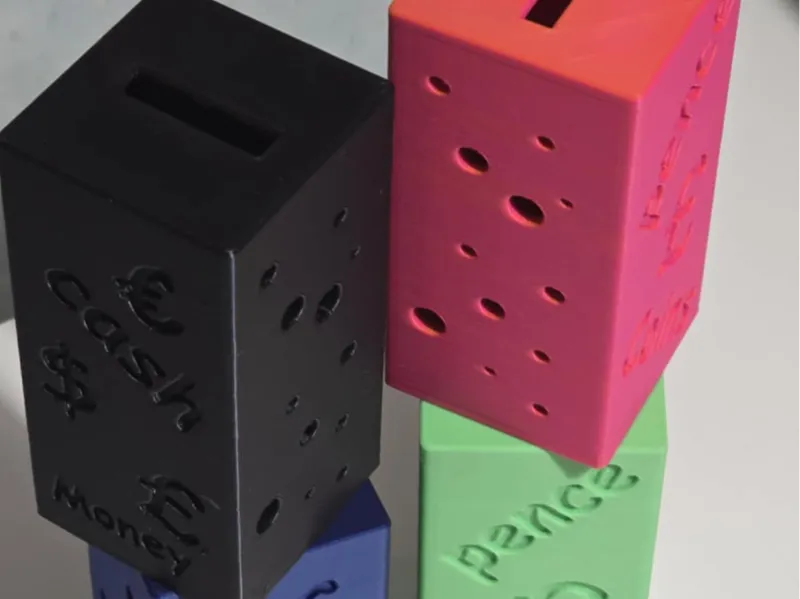 Global Cash-Minimalist Money Box Challenge 10x5x5