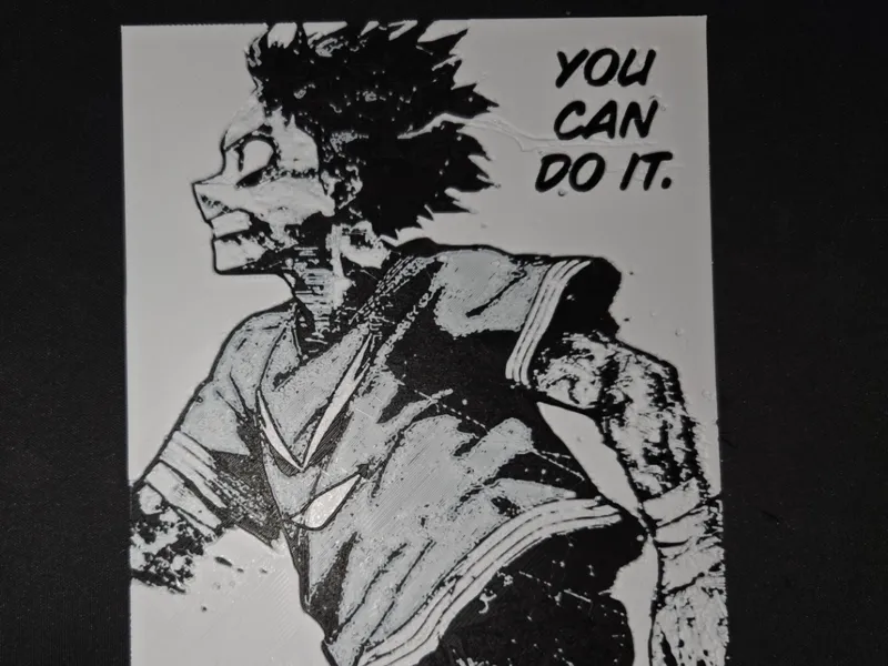 Deku Manga Panel