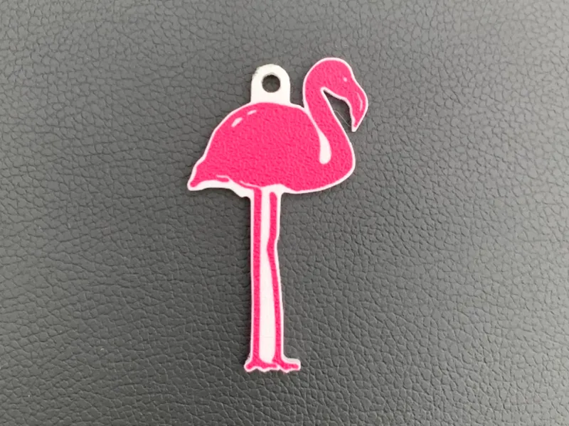 Flamingoschlüsselanhänger