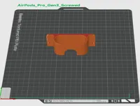 AirPods Pro Gen3 Screwed 0.16mm layer, 2 walls, 15% infill