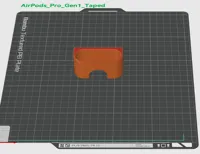 AirPods Pro Gen1 Taped 0.16mm layer, 2 walls, 15% infill