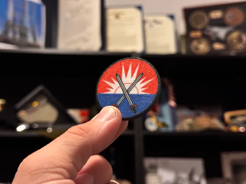 4EMS Challenge Coin .2mm