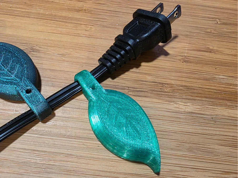 Clip o pieza de sujeción: Cable Clip Leaf. Referencia del modelo original.