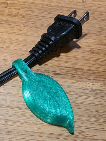 Clip o pieza de sujeción: Cable Clip Leaf — vista de referencia 2