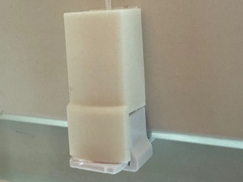 Plissee holder cover / cap