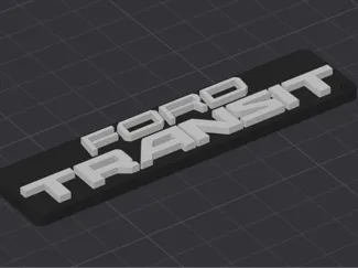 Ford Transit Keychain