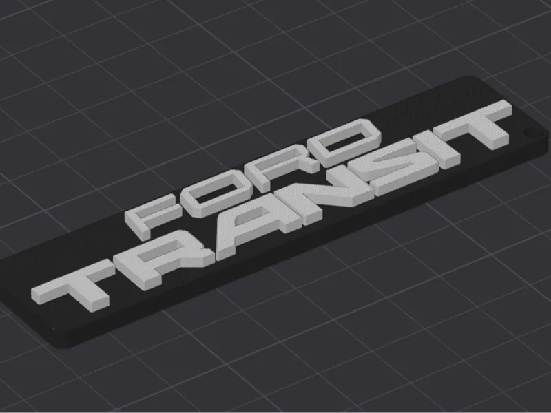 Ford Transit Keychain