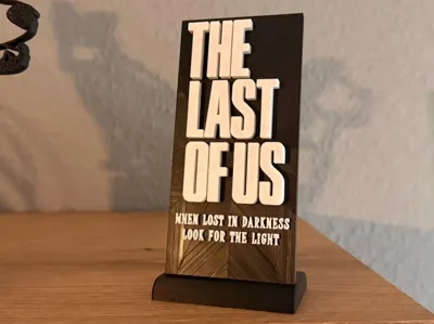 “The Last of Us” Display / Deko-Schild