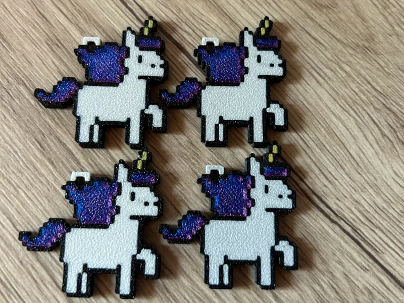 Unicorn Keychain (with AMS)