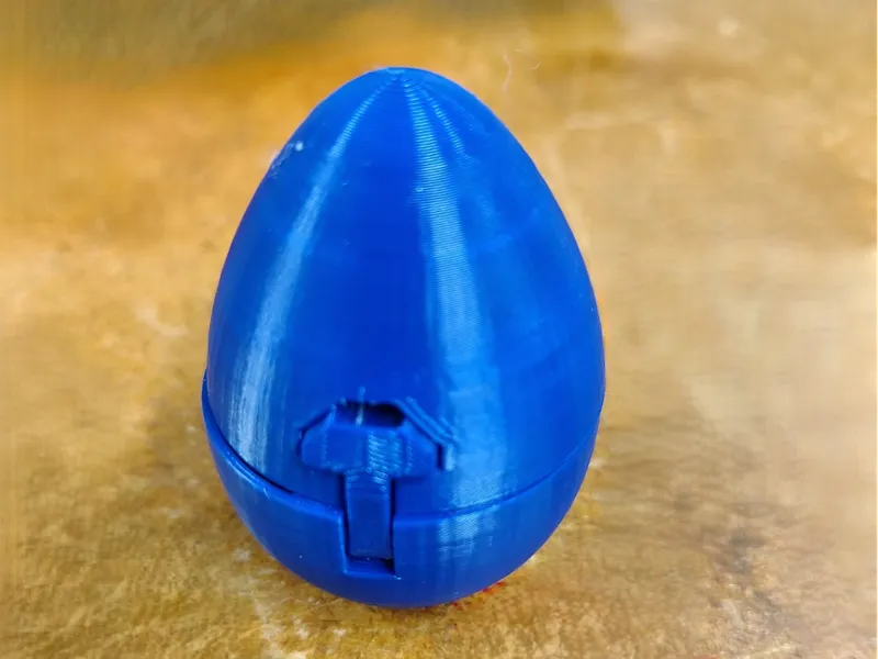 Print in Place Resealable Easter Egg