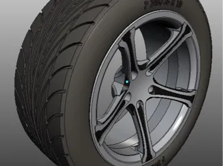 R19 sports car wheels