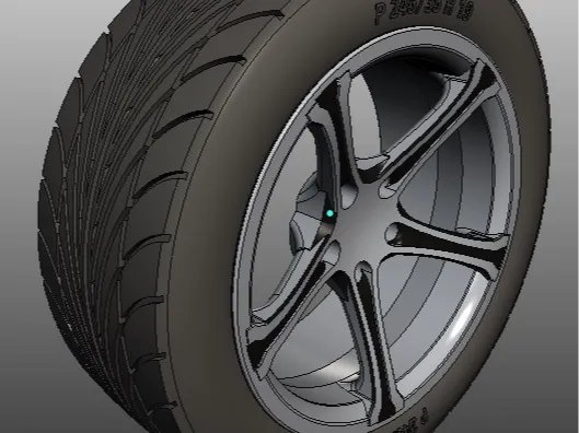 R19 sports car wheels