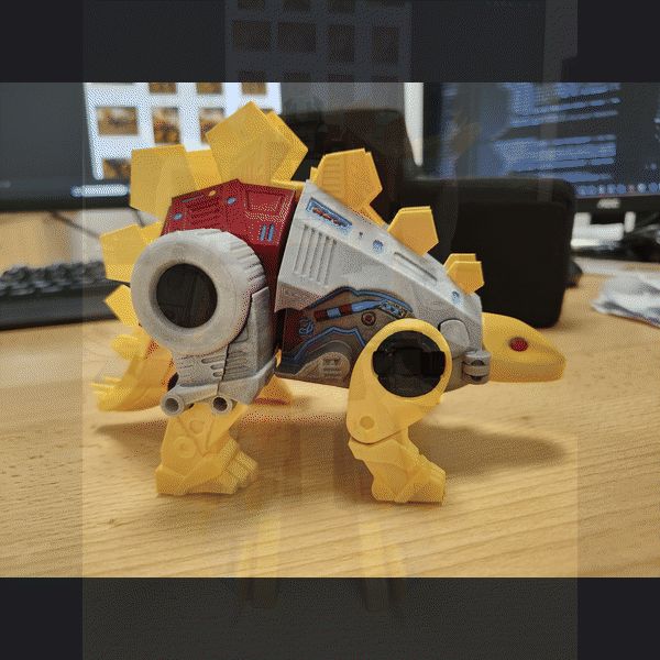 SNARL TRANSFORMER DINOBOT