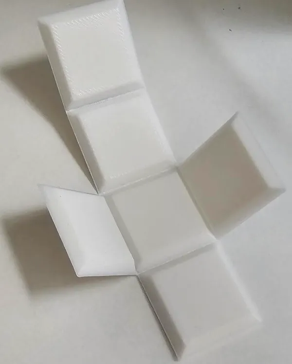 Bloc pliable façon Minecraft
