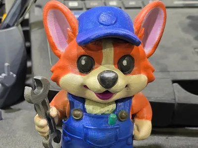 Corgi Mechanic