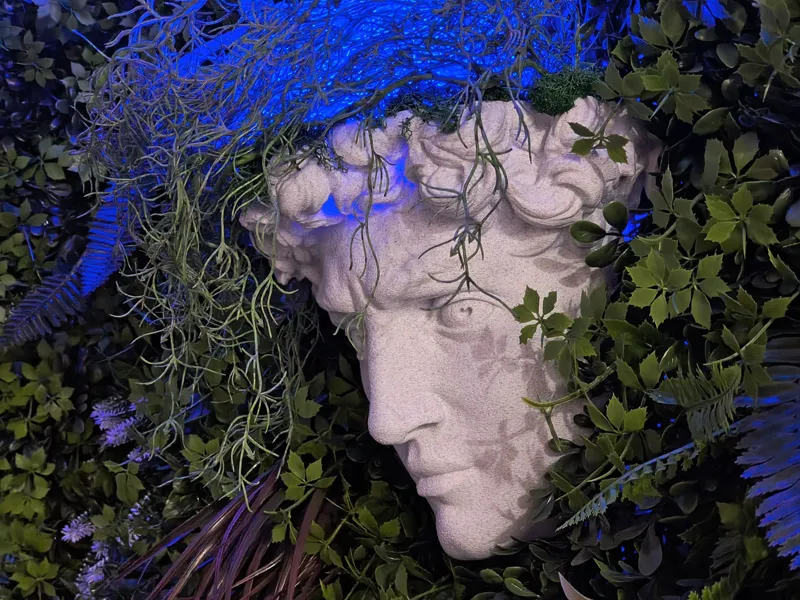 David Head for Vertical green and Support