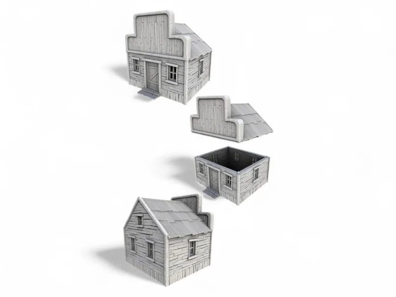 Wildwest-Serie  /  Haus 13