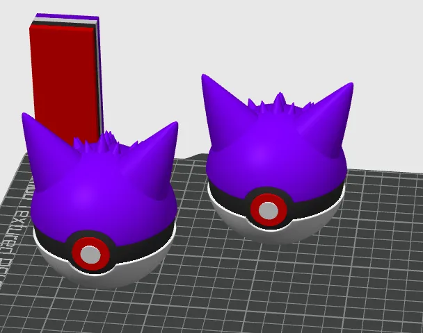 multiple gengar pokeballs