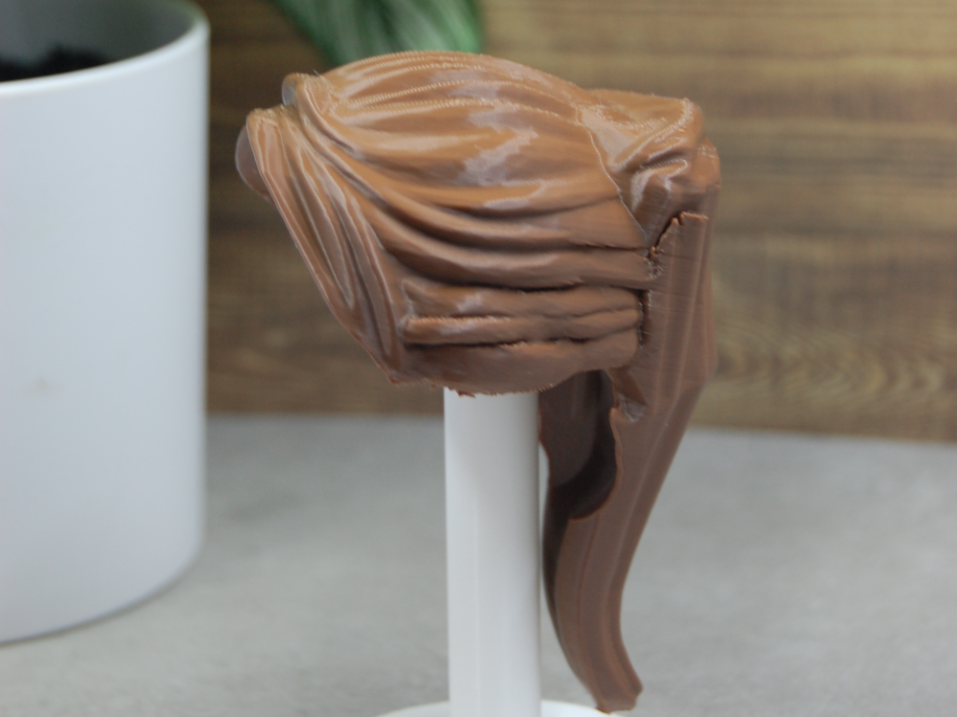 Brick 500% Hairstyle - Swept Ponytail