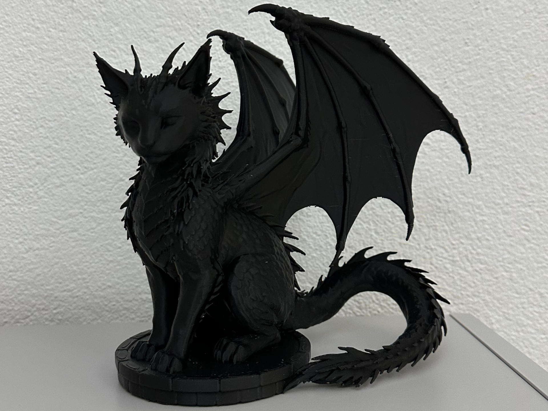 CaTragon | Cute Cat Dragon Fantasy Figurine