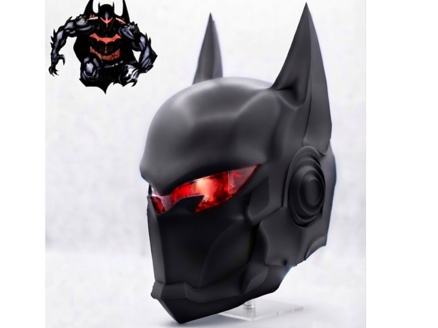 BATMAN HELLBAT HELMET