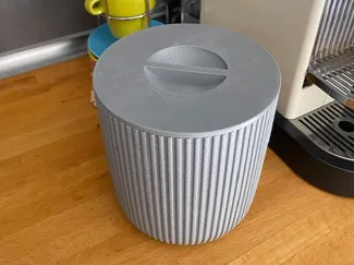 Vaso contenitore per cialde caffè