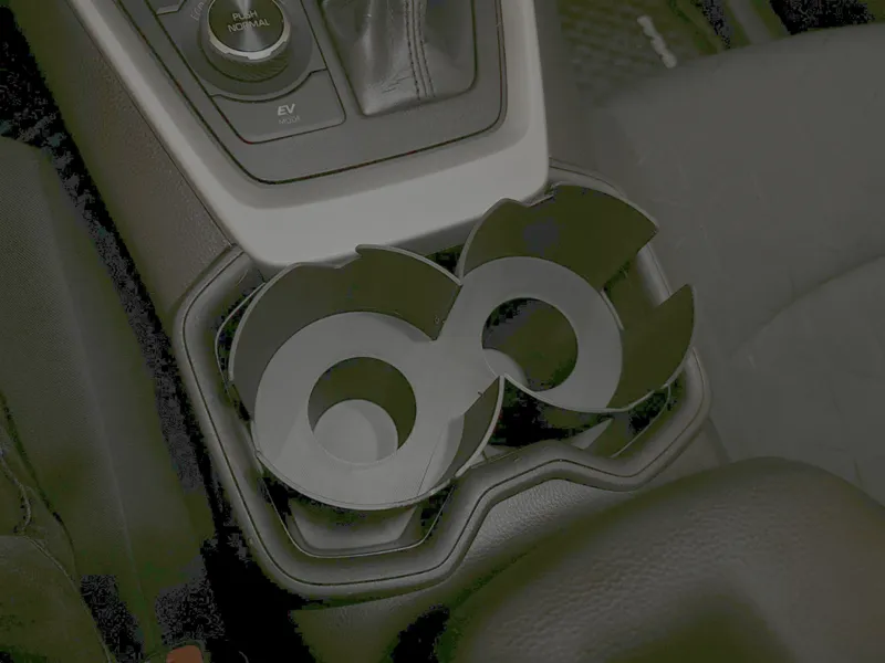 Double Car Cup Holder Expander (RAV 4)