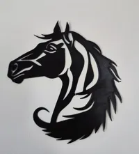Décoration murale tête de cheval — photo 2