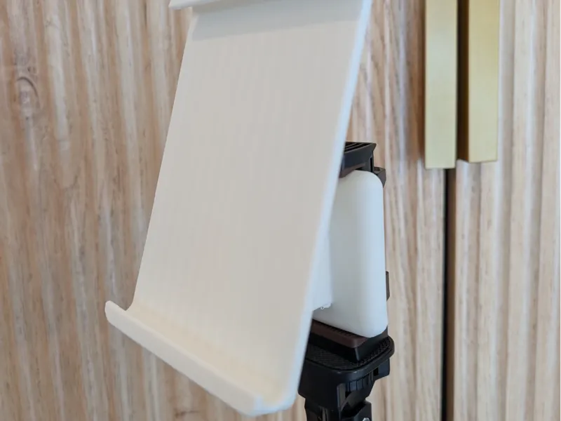 Tablet Adjustment for Phone Tripod mount