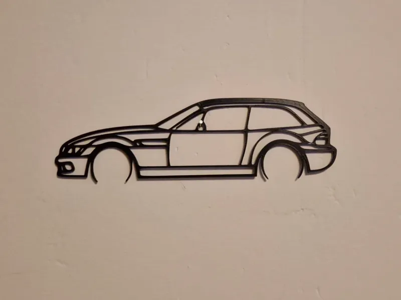 BMW E36 Z3 Coupe Silhouette