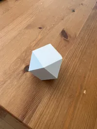 Sphères low poly : cuboctaèdre — photo 2