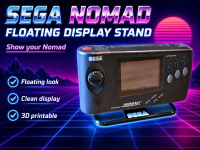 SEGA Nomad 'Floating' display stand