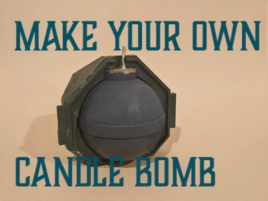 bomb candle mold 