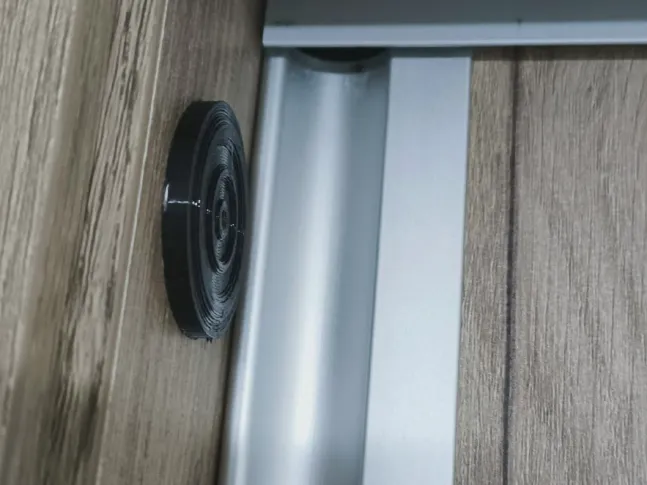 Silent Sliding Door Stopper - Slim TPU Cushion
