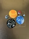 Earth and smaller
