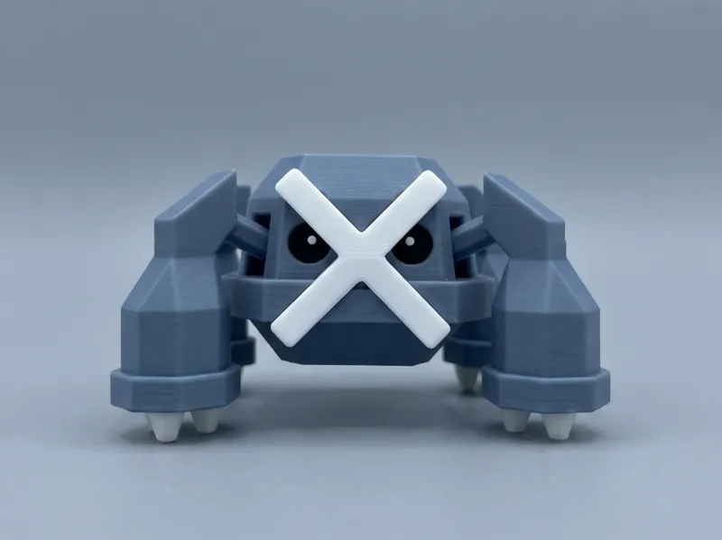 Geometric Pokemon #0376 - Metagross