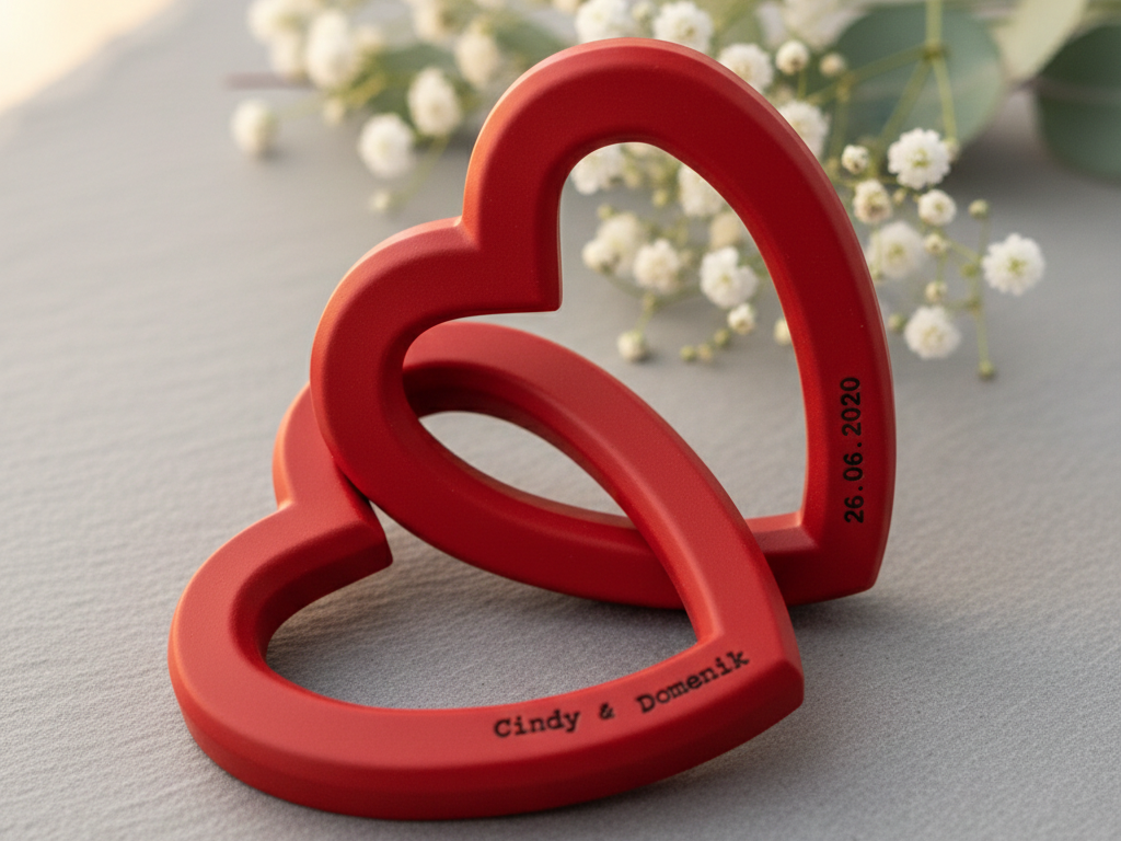 Personalized Knotted Heart