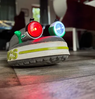 Headlights on Crocs