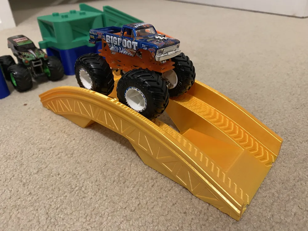 Modular Monstrosity Modular 1:64 Monster Truck Ramp Set: Bridge - Free 3D Print Model ...