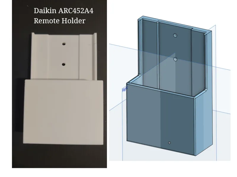 Daikin ARC452A4 Remote Control Wall Mount
